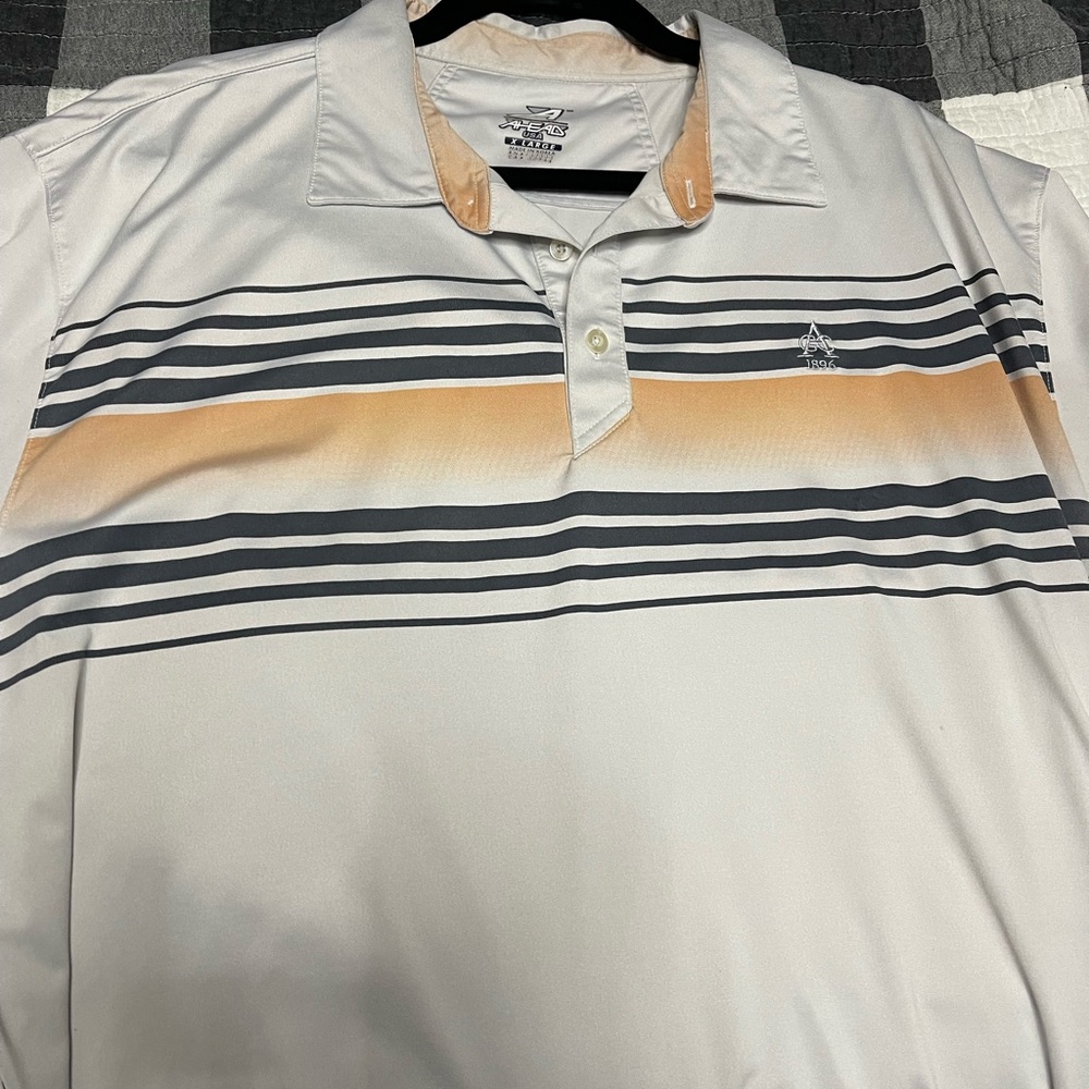 Head Men's Polo Shirt - White and Orange